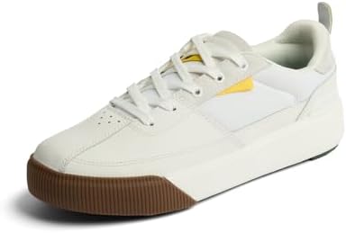 REEF Onshore Pines Men's Golf Shoe, Soft Cushion Footbed, Spikeless Tread Outsole, Bottle Opener WhiteGum