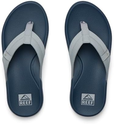REEF Men’s Sandals, Cushion Phantom 2.0 Grey-navy