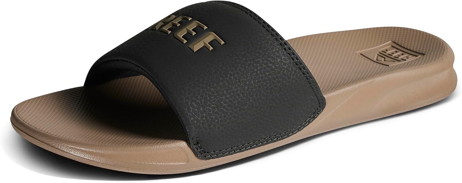 REEF One Slide Mens Sandal BlackFossil