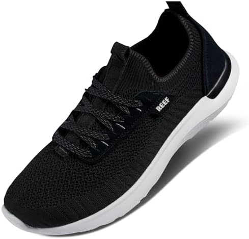 REEF Swellsole Valle Men's Shoe, Lightweight & Breathable, Memory Foam Footbed Black