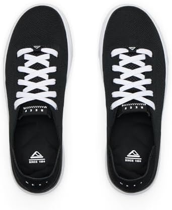 REEF Men's Shoes, Neptune HT BlackWhite