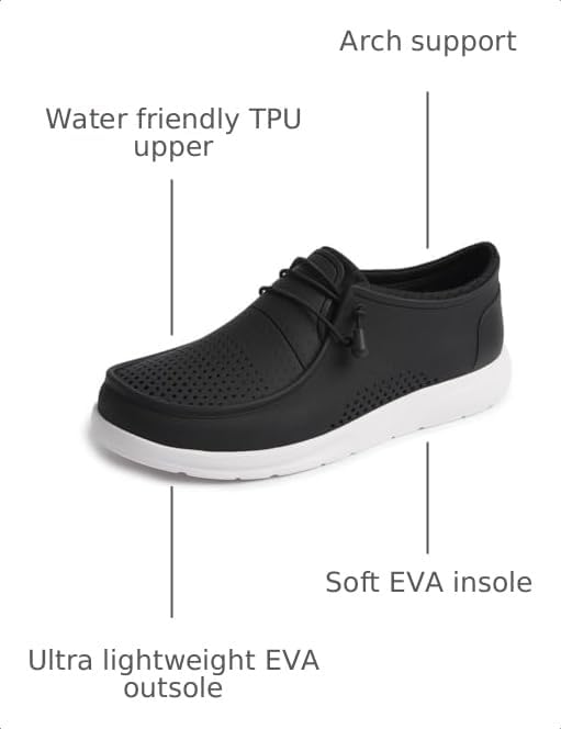 REEF Men's Water Coast Athletic Shoes Black