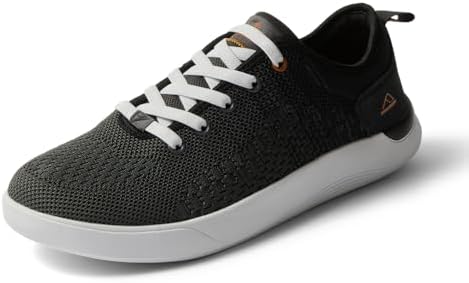 REEF Swellsole Neso Mens Shoe, Lightweight & Breathable, Memory Foam Footbed BlackWhite