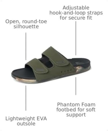 REEF Men's Sandals, Phantom Tradewind Camo Marble