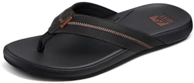 REEF Men’s Sandals, Cshn Phantom 2.0 LE BlackCoffee
