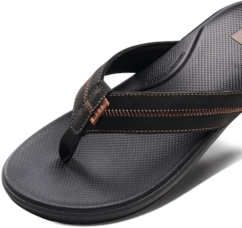 REEF Men’s Sandals, Cshn Phantom 2.0 LE BlackCoffee