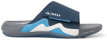 REEF Men's Cruiser Slide Sandal Navy-grey-white