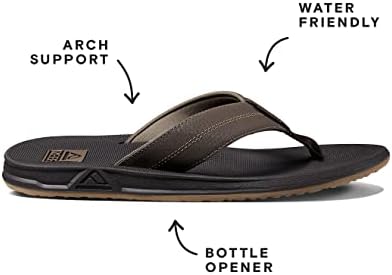 Reef Men’s Element TQT Flip Flop Brown