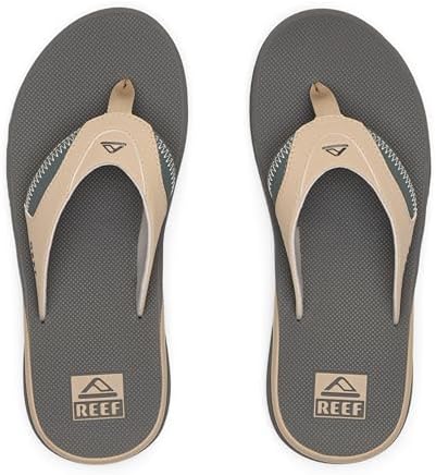 REEF Men's Cushion Fanning TanGrey