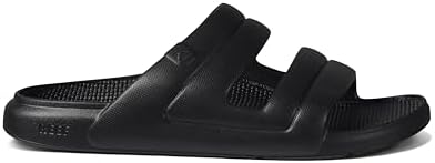 REEF Mens Sandals, Oasis Two-Bar Black