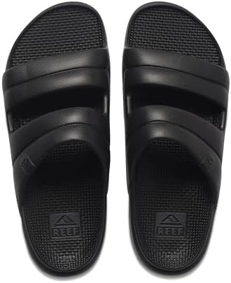 REEF Mens Sandals, Oasis Two-Bar Black