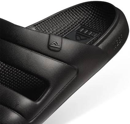 REEF Mens Sandals, Oasis Two-Bar Black