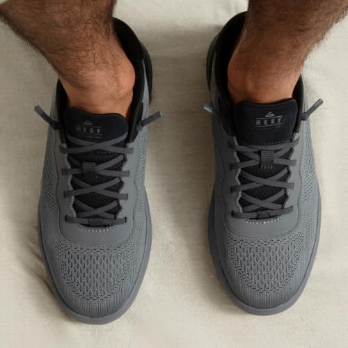 REEF Mens Shoes, Shoreline Del Mar Dark GreyRaven