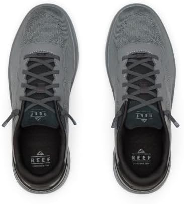 REEF Mens Shoes, Shoreline Del Mar Dark GreyRaven