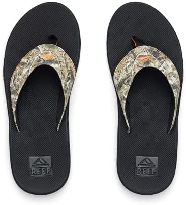 REEF Mens Sandals, Fanning Tree Camo