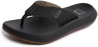 REEF Mens Sandals, Cruiser BlackGrey