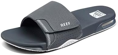 REEF Mens Fanning Slide | Bottle Opener Sandal Shadow