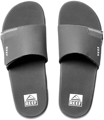 REEF Mens Fanning Slide | Bottle Opener Sandal Shadow