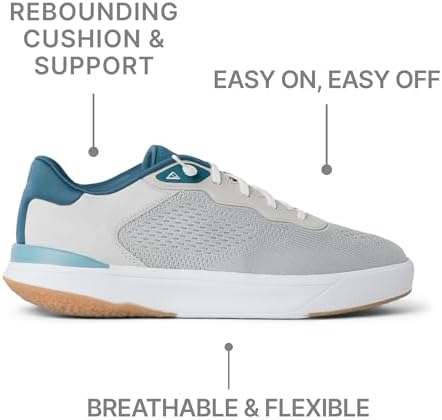 REEF Mens Shoes, Shoreline Del Mar GreyBlueGum
