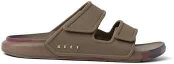 REEF Men's Oasis Adapt Slide Sandals TanBurgundy Marble