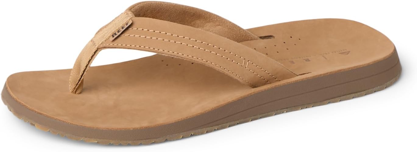 REEF Men's Sandals, Leather Nox Tan