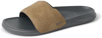 REEF Men's Sandals, Tailslide Grey-tan