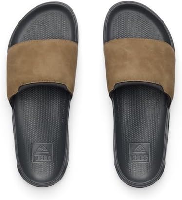REEF Men's Sandals, Tailslide Grey-tan
