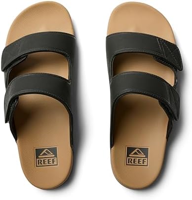 REEF mens Cushion Tradewind Sl Black-tan