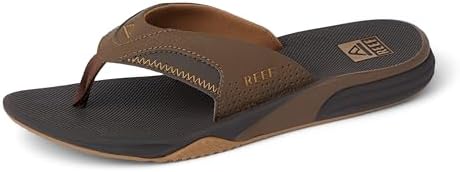 REEF Men's Cushion Fanning Dark Brown