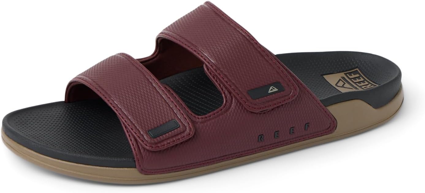 REEF Men's Sandals, Phantom Tradewind MaroonGreyGum