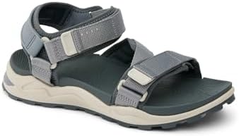 REEF Cross Shore Men's Casual Sport Sandal, Adjustable Straps, Supportive Footbed, No Slip Traction initial