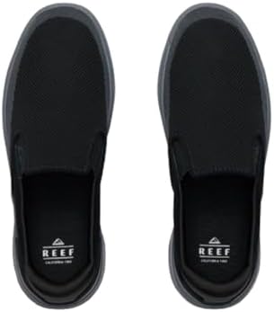 REEF Men's Shoes, Del Mar Slip On Black