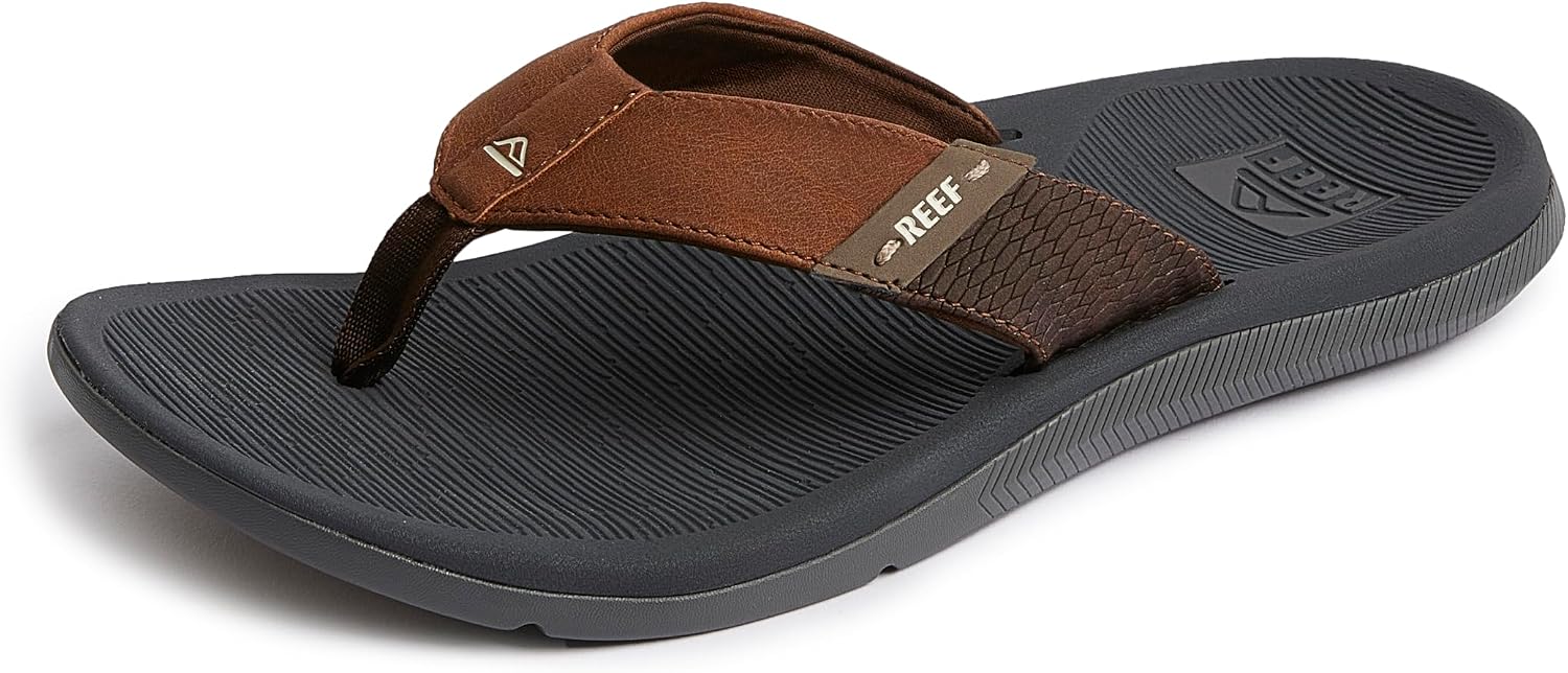 REEF Santa Ana Mens Sandal Grey-tan