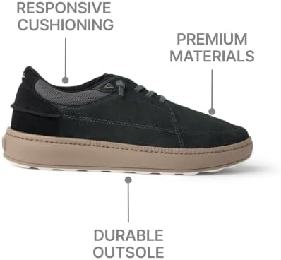 REEF Men’s Shoes, Shoreline Verano BlackTan