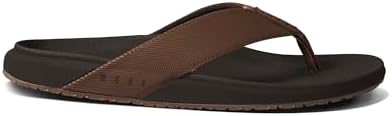 Reef Raglan Men's Flip Flop Sandal, Soft & Supportive Footbed, Water Friendly Straps JavaGum