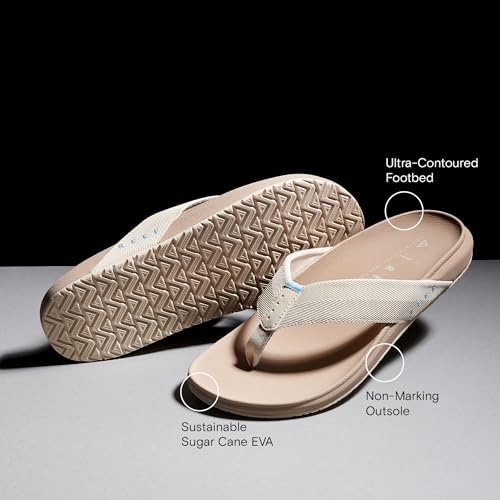 Reef Raglan Men's Flip Flop Sandal, Soft & Supportive Footbed, Water Friendly Straps JavaGum