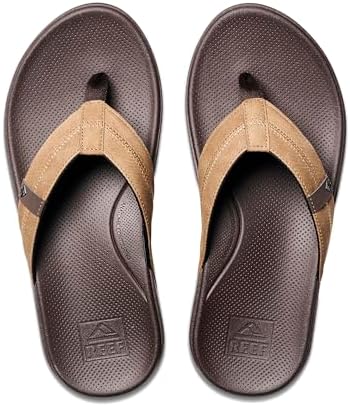 REEF Men’s Sandals, Cushion Phantom 2.0 Brown-tan