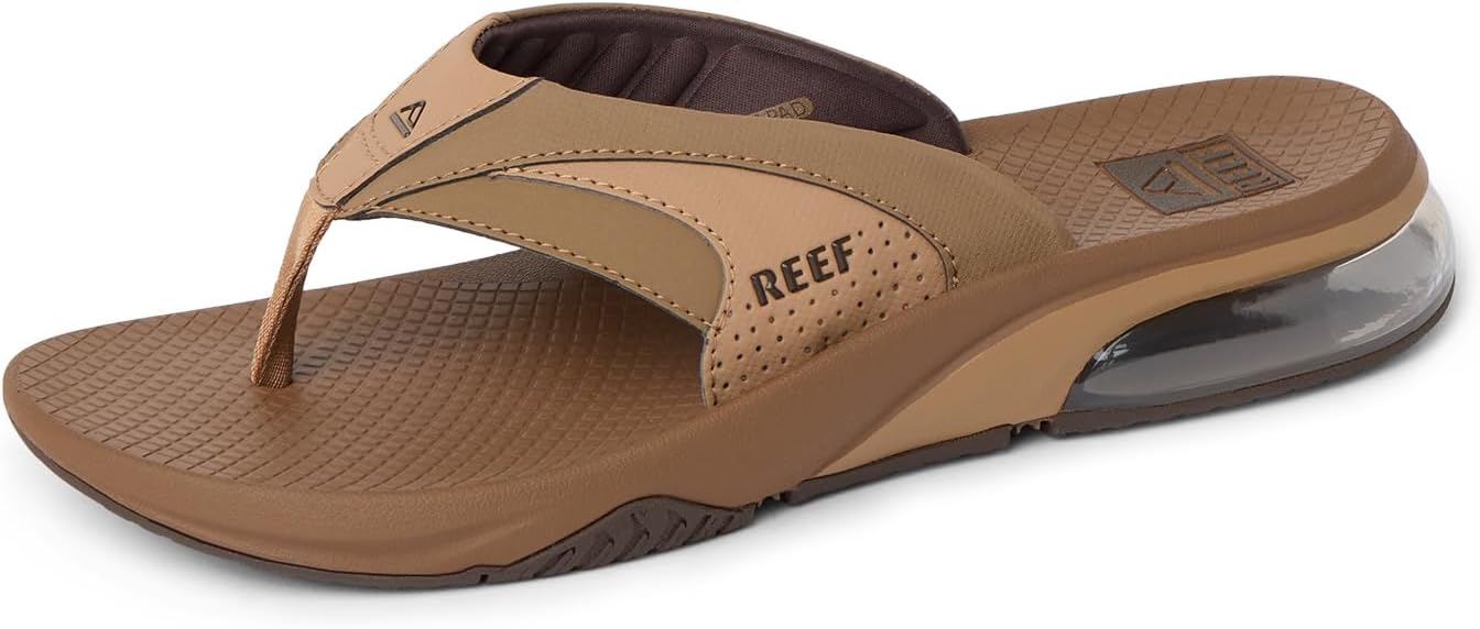 REEF Men's Sandals, Fanning + Tobacco