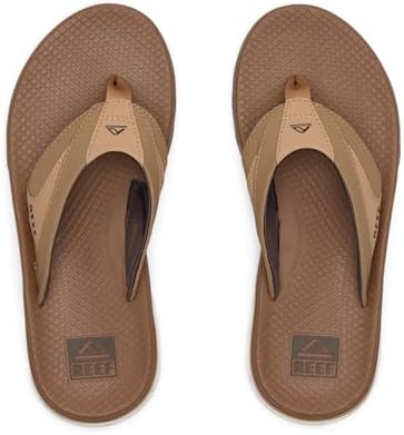 REEF Men's Sandals, Fanning + Tobacco