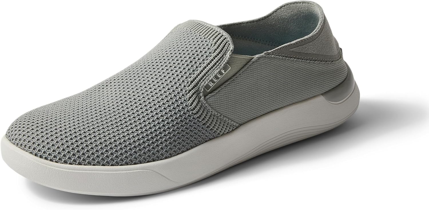 REEF Mens Shoes, Neptune Slip On Grey
