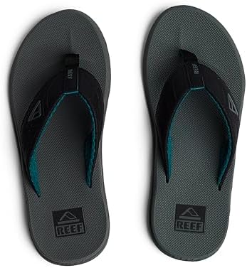 REEF Men's Phantoms Flip-Flop GreyBlackGreen