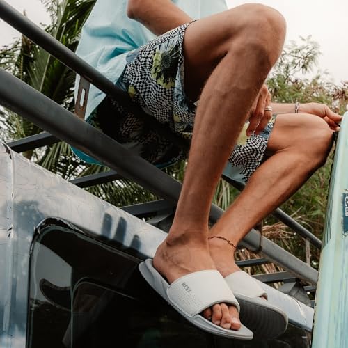 REEF One Slide Mens Sandal GreyGrey Stone