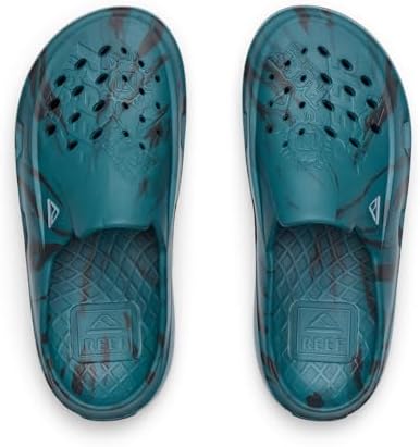 REEF Men's Sandals, Glider Deep Teal Marble