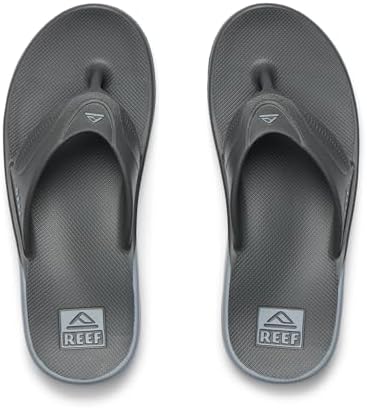 REEF Men's Sandals, Fanning H20 Grey
