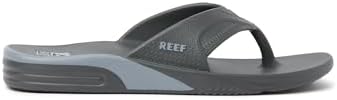 REEF Men's Sandals, Fanning H20 Grey