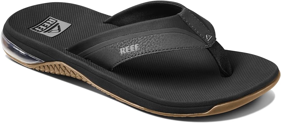 REEF Anchor Mens Sandal BlackSilver