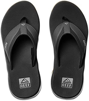 REEF Anchor Mens Sandal BlackSilver