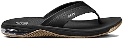 REEF Anchor Mens Sandal BlackSilver