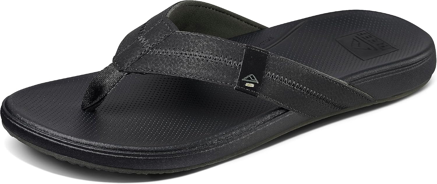 REEF Men’s Sandals, Cushion Phantom 2.0 Black