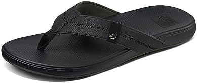 REEF Men’s Sandals, Cushion Phantom 2.0 Black